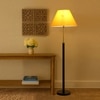 Devansh Wood & Metal Floor Lamp