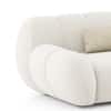 Cannoli 2 seater Fabric Sofa in Pearl Cloud