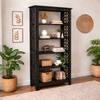 Arcade Sheesham Wood Book Shelves  In Walnut  Finish