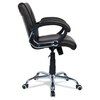 Liieancoinn Mid Back Executive Chair in Black Colour