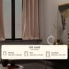 Stoa Paris Velvet Curtains for Window, Premium Dim-Out Curtain for Pack of 2, Date Night - Parisian Blush