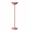 Flower Floor Lamp with Ball in Pink Colour