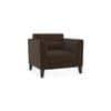 Lewis 1 Seater Fabric Sofa in Mocha Colour