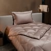 Stoa Paris Comforter for Single Bed, 300TC Satin Comforters in Champagne Colour