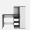 Marvel Study Table In Grey And Frosty White