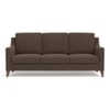 Abbey 3 Seater Fabric Sofa in Daschund Brown Colour