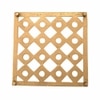 Metalsmith Square Metal Trivet Gold Heat Resistant Table Protector