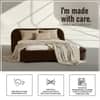 Casa Haven Relax King Size Bed in velvet With Engineered Hardwood Frame & Hydraulic Storage