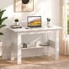 Spydercraft Spacio Modern Study Table in White Finish