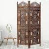 Jacilynn Solid Wood 4 Panel Room Divider