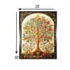 Pichwai Bohemian Canvas Wall Prints Canvas Wall Prints Set of 1 Multicolor Matte