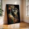 The Castle Decor Radha Krishna Wall Painting Framed Artwork 20x30 Inch