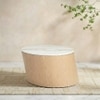 Vivant Marble Coffee Table In Natural Finish