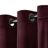 Stoa Paris Velvet Long Door Curtains, Premium Dim-Out Curtain for Pack of 2, Date Night - Vintage Rose