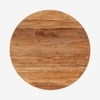 Ava Indonesian Teak Outdoor Table In Light Brown Finish