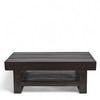 Piante Solid Wood Coffee Table In Mahogany Finish
