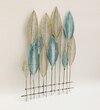 W-Yara Abstract Metal Wall Decor in Multicolor Set of 1