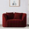 Baiwang Fabric Sofa (Maroon)
