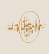 W-Saylor Abstract Metal Wall Decor in Multicolor Set of 1