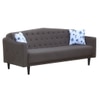 Pacific 3 Seater Sofa Cum Bed In Grey Colour