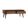 Scandinavian Dover Coffee Table Cocoa Finish
