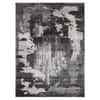Grey Charcoal Wool Silk Handmade Area Rug for Living Room 10x14