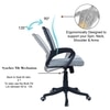 Geain Mid Back Ergonomic Chair in Grey Colour