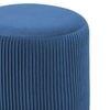 Blissful Blue Pouf