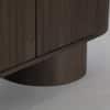 Vetex Solid Mango Wood Sideboard with 4 Drawer in Dark Finish