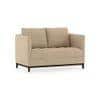 Florence Luxe 2 Seater Fabric Sofa in Sandshell Beige Colour