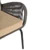 Patio Breeze Chair In Black Finish