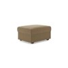 Apollo Compact Sofa (Colour : Fawn Velvet, Cushion : Soft, Back Type : Regular, Seating Capacity : Right Aligned 2 Seater + Right Aligned Chaise + Ottoman)