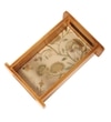 Decorative Tray Tray For Gifting Floral Design Rectangle Tray Pine Wood Tray Tray For Kitchen Organizer (1 Piece)