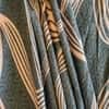 Dark Grey Abstract 210 TC Mix Cotton Flat Single Bed Size Bedsheet With 2 Pillow Cover From Threads