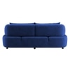 Henry Velvet 3 Seater Sofa Navy Blue Color