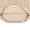 Moss Knit Pale Whisper Quilted Cotton Cushion Cover 20X20 Inches