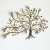 W-Yashvi Abstract Metal Wall Decor in Multicolor Set of 1