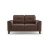 Verona Essential 2 Seater Fabric Sofa in Daschund Brown Colour