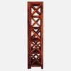 Sheesham Wood Bookshelf In Scratch Resistant Honey Oak Finish
