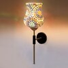 Devansh Metal Electric Wall Light in Black Colour with Multi Shade Count of 1 Light