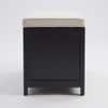 Canora Solid Mango Wood Storage Trunk Black