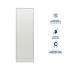 Ren 2 Door Engineered Wood Wardrobe in Silver Oak Finish
