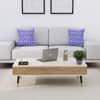 Hexa Engineered Wood Coffee Table With Metal Legs In Satvario