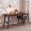 Arden Solid Wood Study table in Dark Chestnut Finish