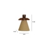 Whirl Brown Solid Wood Wall Lights