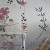 Niko White Floral 400 TC Cotton Flat Super King Size Bedsheet with 2 Pillow Covers – Threads