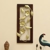 W-Leon Abstract Metal Wall Decor in Multicolor Set of 1