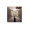 Aristro Beige Jute Floor Lamp with Beige Jute Base