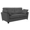 Edo 2 Seater Uphostered Sofa in Grey Colour