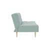 Ofra 3 Seater Sofa Cum Bed In Baby Blue Color